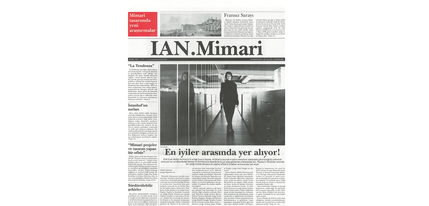 EAA – EMRE AROLAT ARCHITECTURE | Gonca Pasolar About Eaa On Istanbul Art News